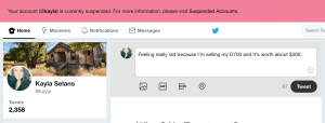 Twitter suspended my account